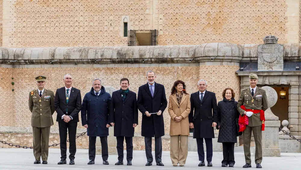 El Rey inaugura en Segovia las jornadas del 550º aniversario de la proclamación de Isabel la Católica como Reina de Castilla