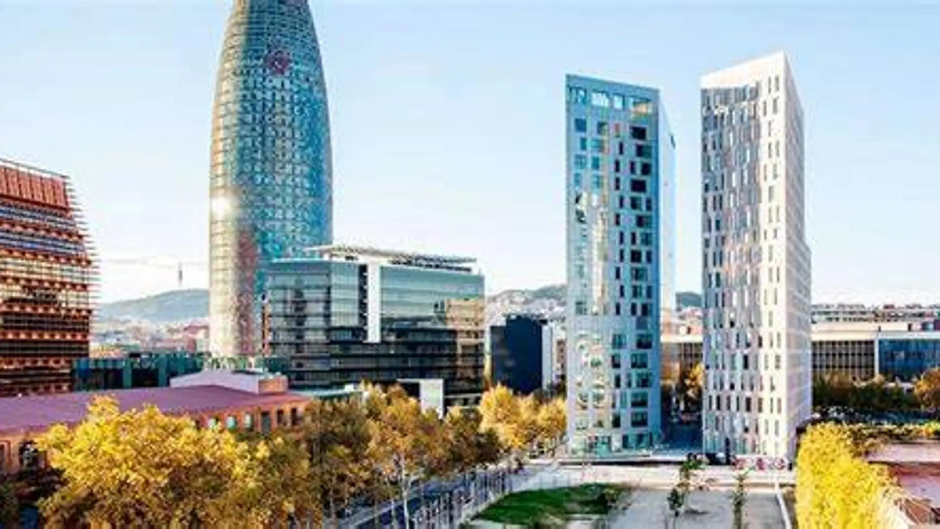 Distrito del 22 @, en Barcelona