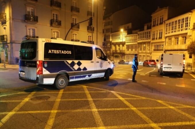 Imagen de archivo de la Policía Local de Lugo.