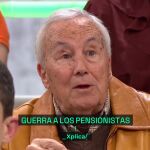 Un jubilado sacude a los políticos en laSexta con un mensaje viral