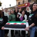 Celebrations in Majdal Shams after Syrian rebels capture Damascus, overthrow Assad