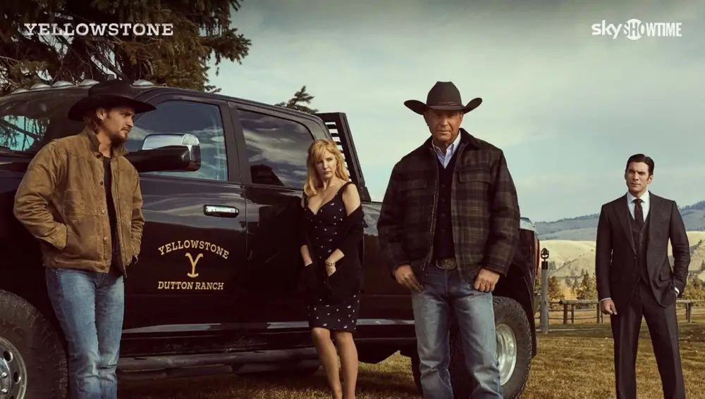 Imagen promocional de "Yellowstone"