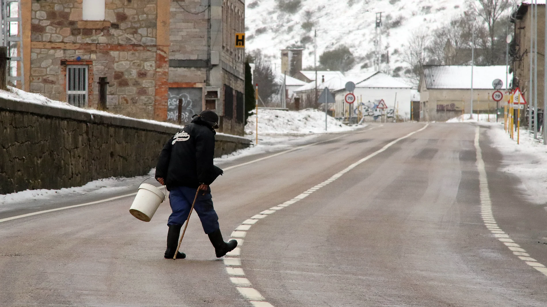 La Aemet avisa nieve en varias zonas de Castilla y León