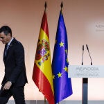Sánchez preside la celebración del 'Día de Recuerdo y Homenaje a todas las víctimas del golpe militar, la Guerra y la Dictadura'
