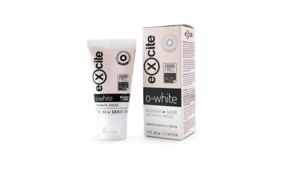 Crema blanqueadora íntima