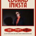 CATALUNYA.-Eduard Iniesta actuará el sábado 4 de enero en la Sala Razzmatazz 3 de Barcelona