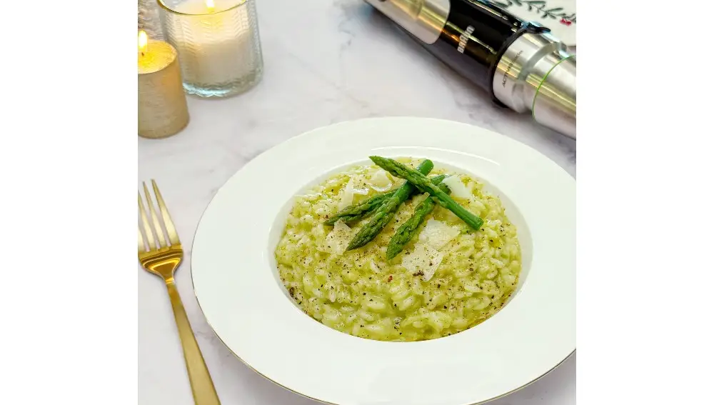Risotto de Espárragos y Trufa
