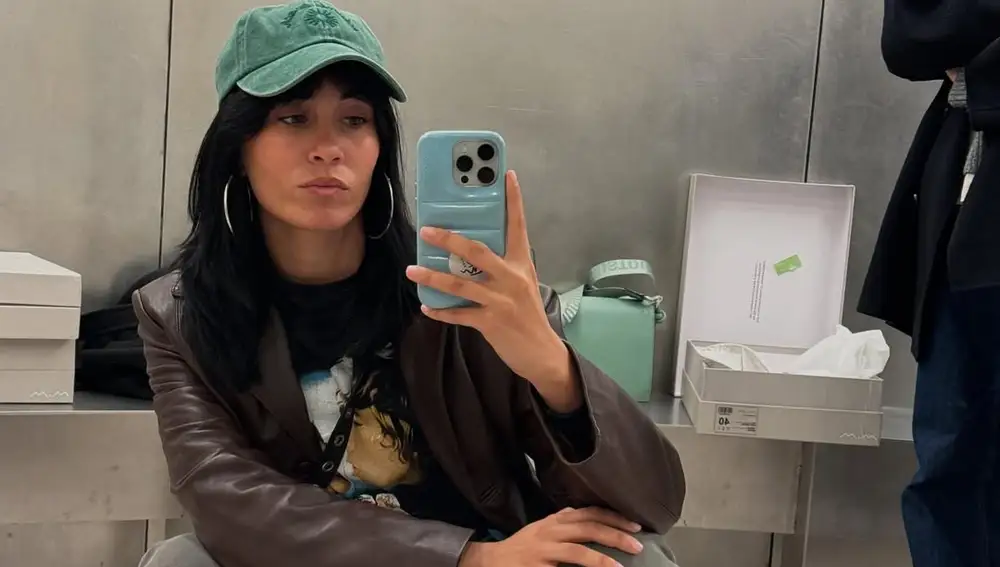 Aitana con look de lo más rompedor.