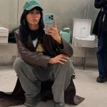 Aitana con look de lo más rompedor. 