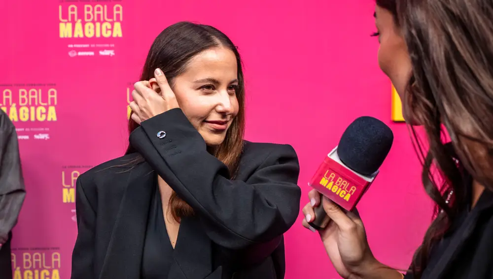 Irene Escolar, durante el estreno de "La bala mágica"