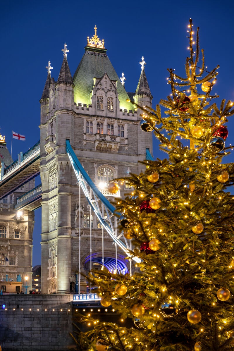 Londres en Navidad. 