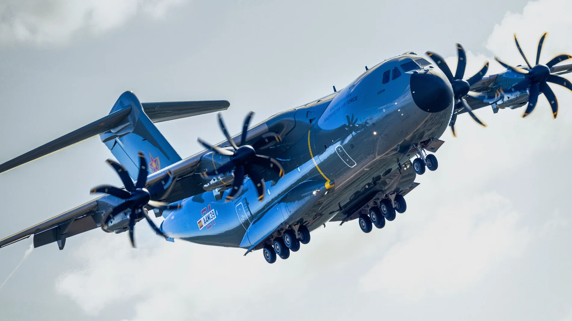 El primer A400M para la fuerza aérea de Kazajistán