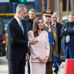 Recepción oficial del presidente de la República Italiana, Sergio Mattarella a los Reyes Felipe y Letizia