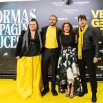 Los impulsores del proyecto, en un momento de la presentación