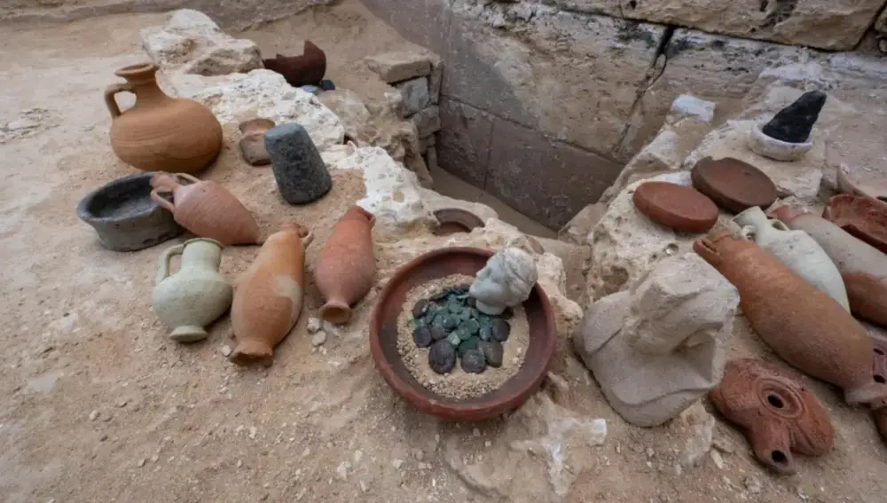 Los últimas restos arqueológicos descubiertos en Taposiris Magna