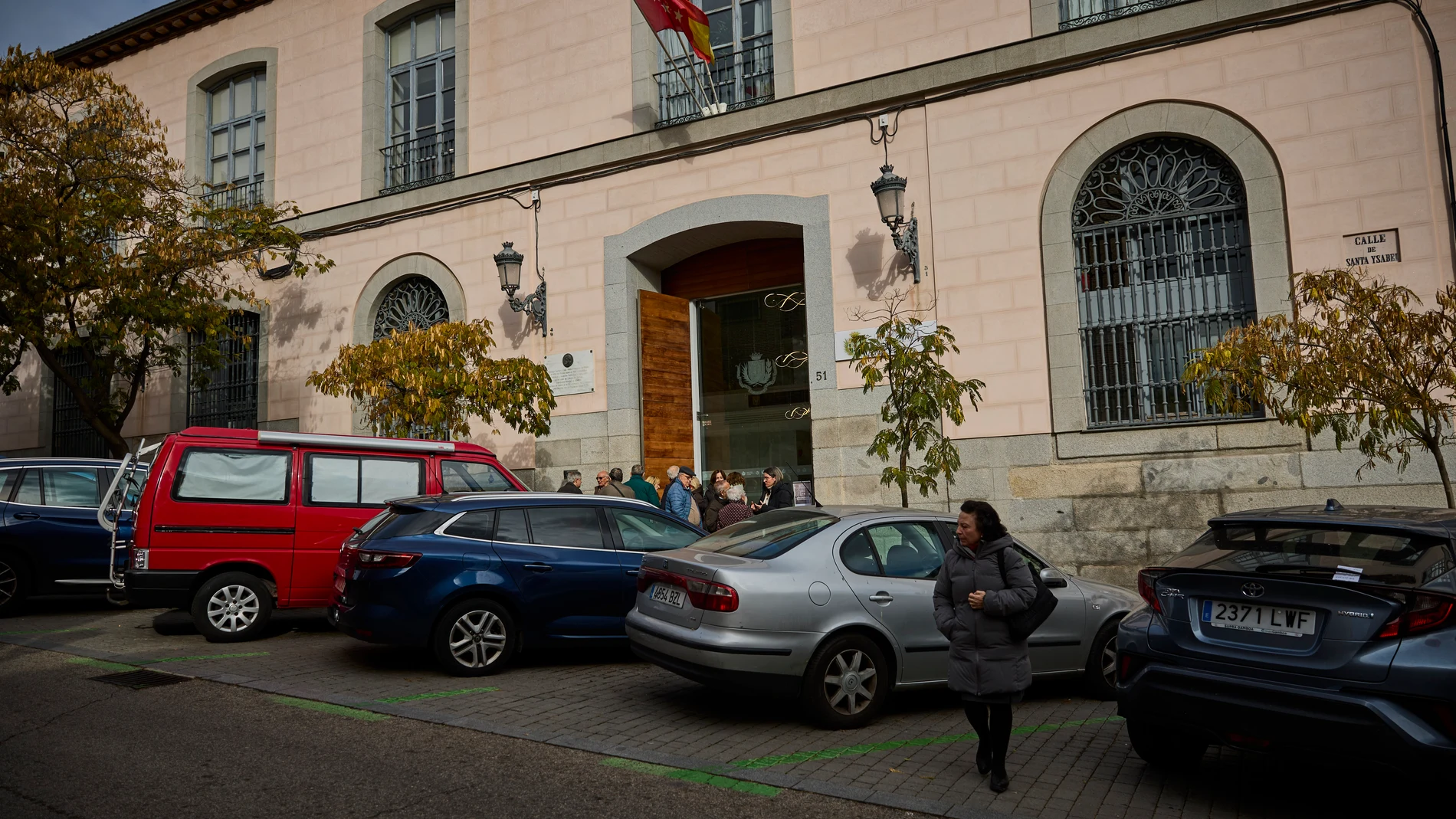 Fachada del Colegio de Médicos de Madrid
