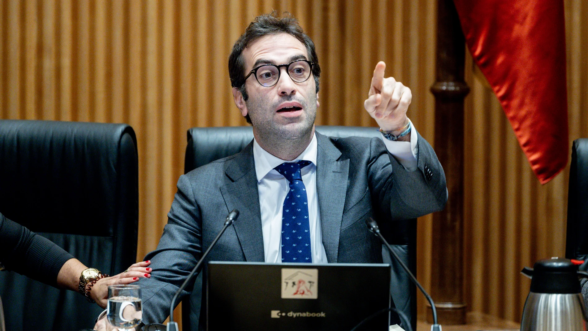 El ministro de Economía, Comercio y Empresa, Carlos Cuerpo, comparece ante la Comisión de Economía, Comercio y Transformación Digital, entre otros asuntos de su Departamento, en el Congreso de los Diputados, a 11 de diciembre de 2024, en Madrid (España). Durante su comparecencia, el ministro ha presentado los informes anuales 2022 y 2023 de la Autoridad Macroprudencial Consejo de Estabilidad Financiera (AMCESFI). 11 DICIEMBRE 2024;CUERPO;COMPARECENCIA;ECONOMÍA;COMISIÓN;CONGRESO; Ricardo Rub...