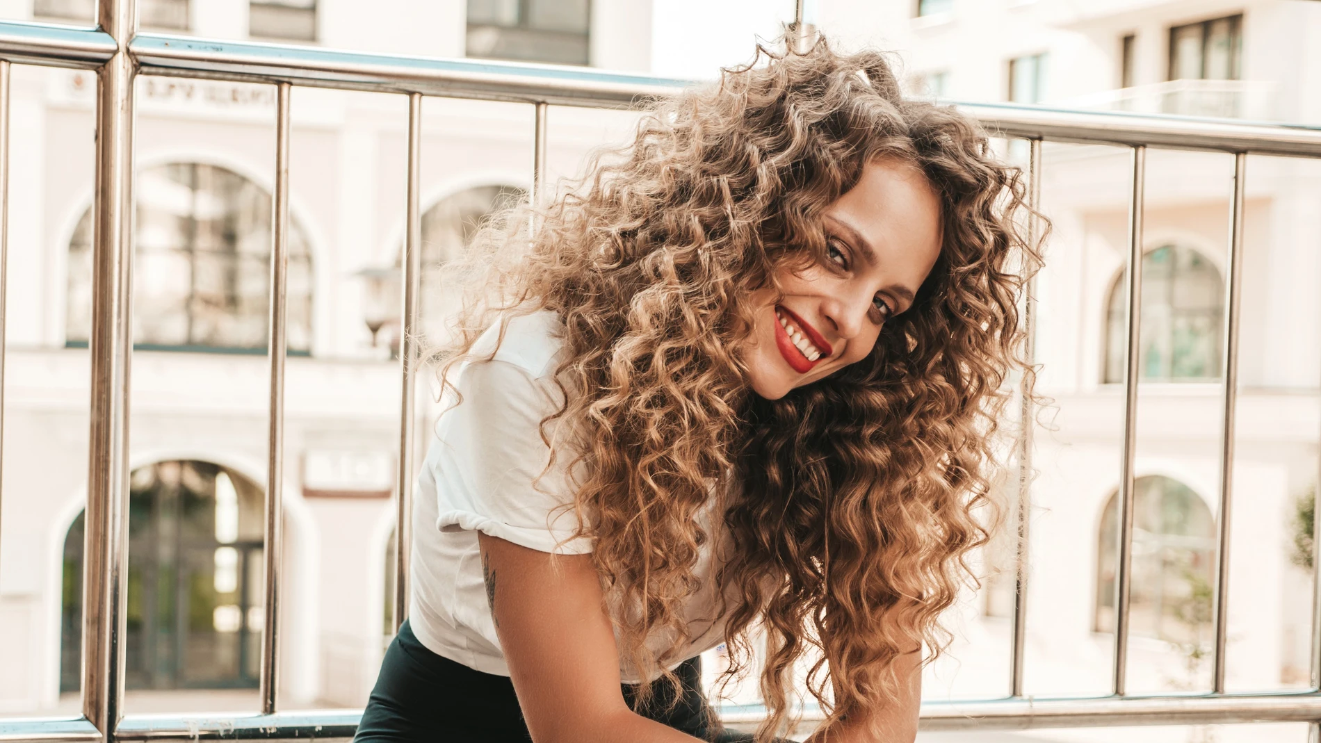 Técnica para el cabello para unos rizos perfectos
