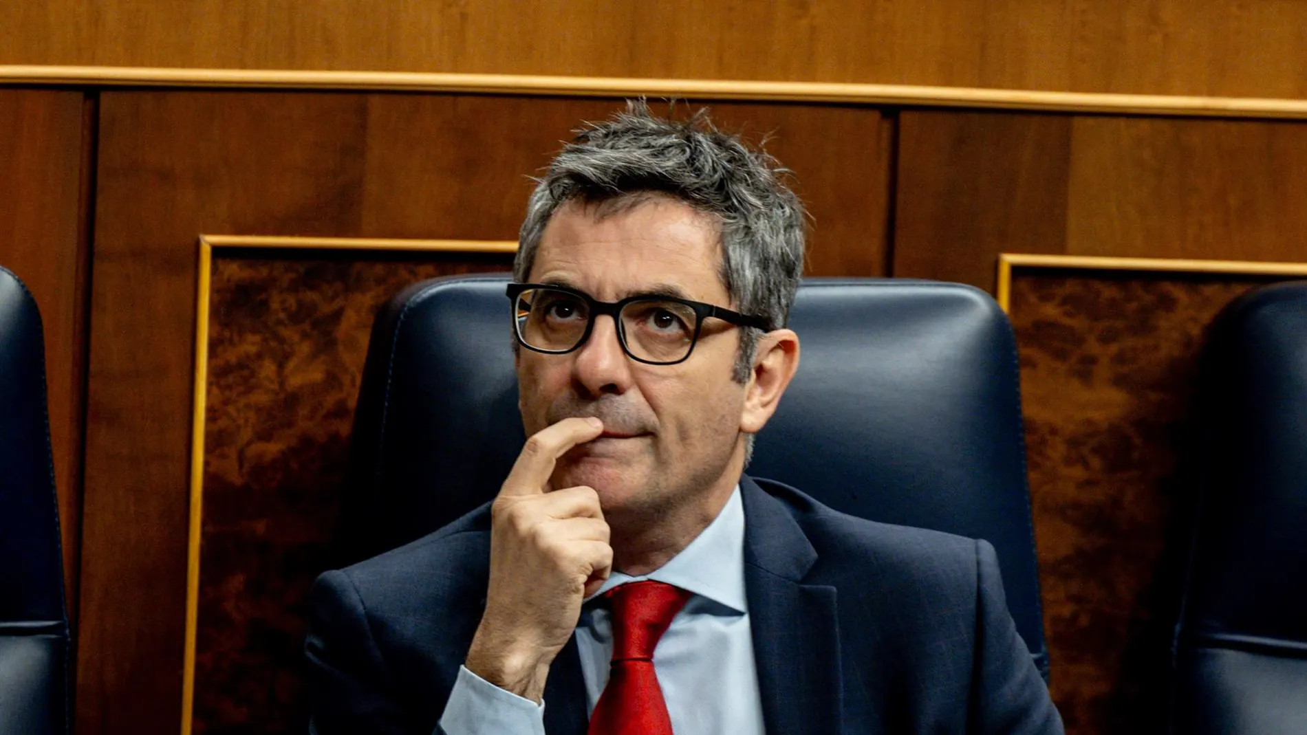 El ministro de Presidencia, Justicia y Relaciones con las Cortes, Félix Bolaños