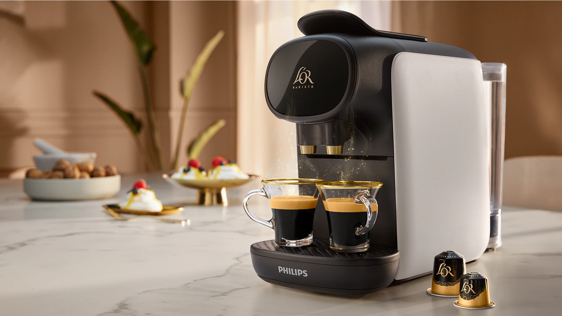 Un café profesional sin salir de casa de la mano de Philips L'Or Barista Sublim