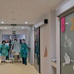 El traslado de Enzo, el bebé de 28 semanas nacido por cesárea urgente