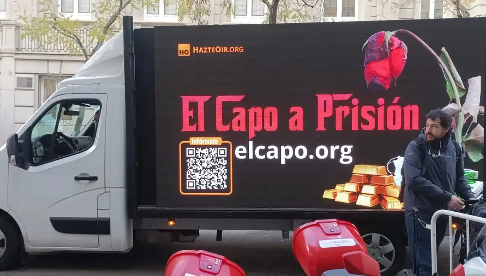 Furgoneta de Hazte Oír