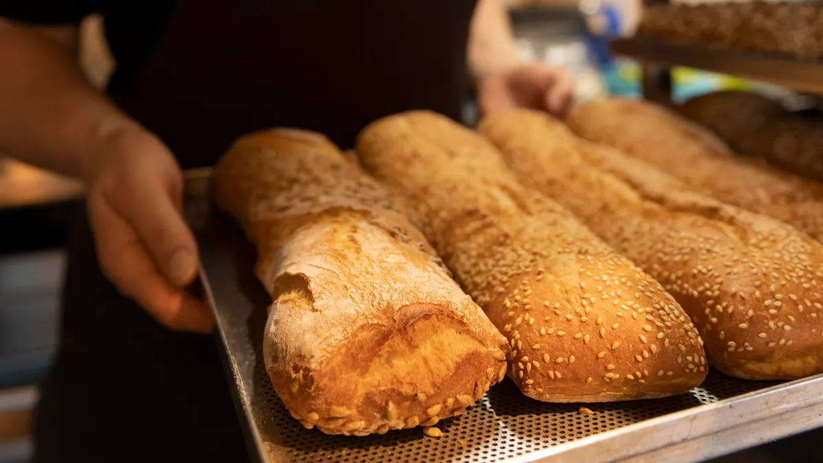 Pan blanco de panadería
