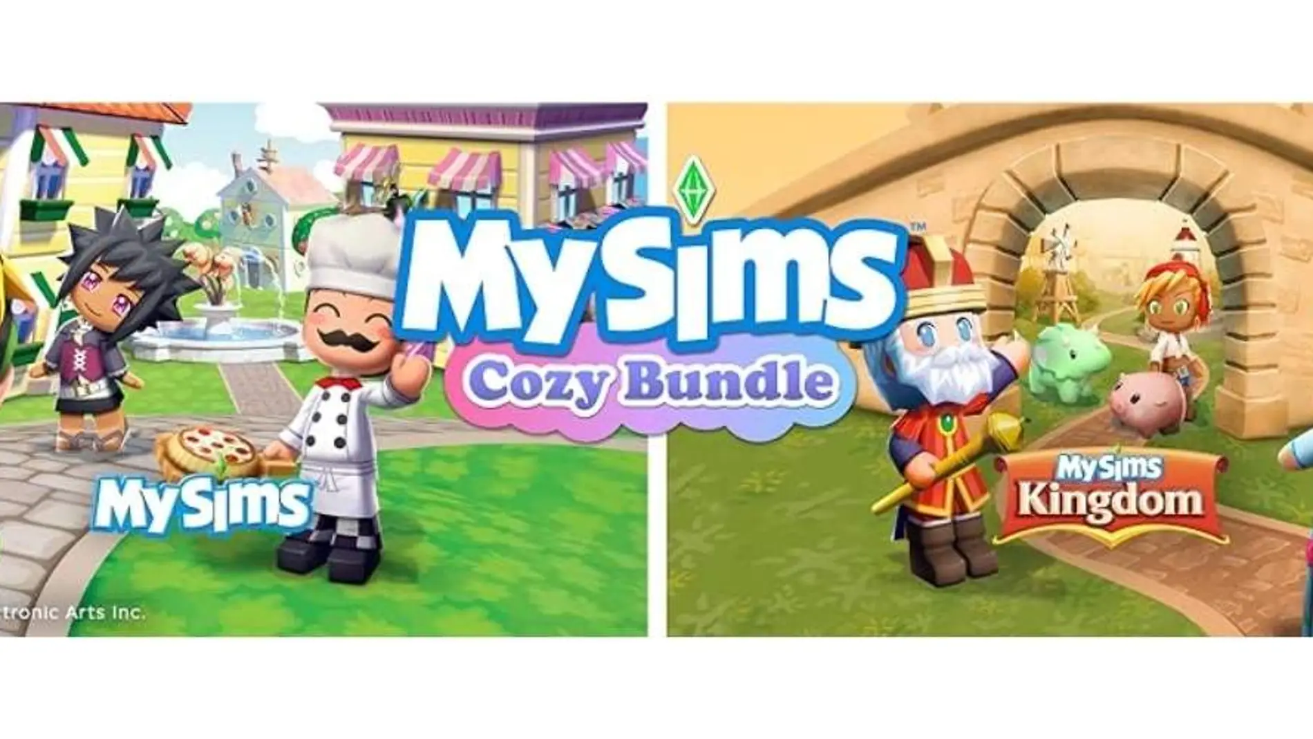 Pack de 2 videojuegos My sims