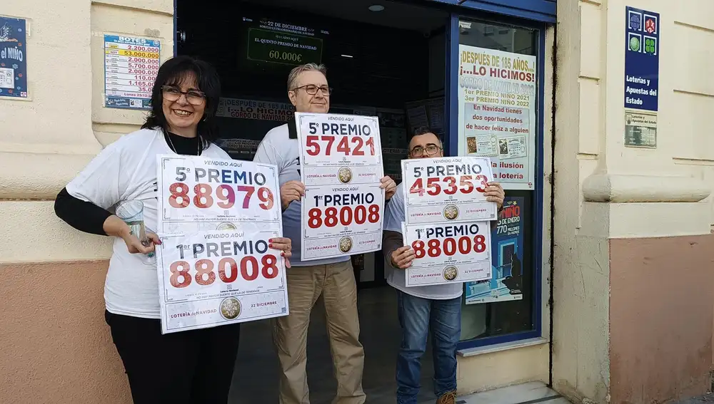 Esta es la administración de lotería que quiere repartir el Gordo de Navidad por tercer año consecutivo