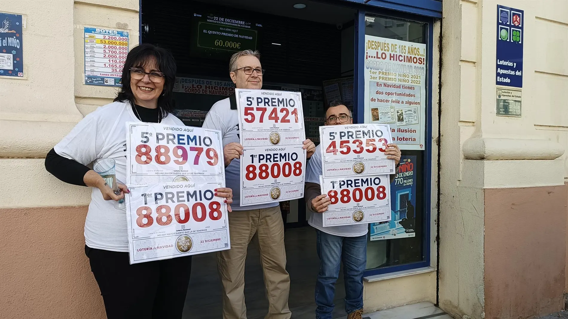 Esta es la administración de lotería que quiere repartir el Gordo de Navidad por tercer año consecutivo