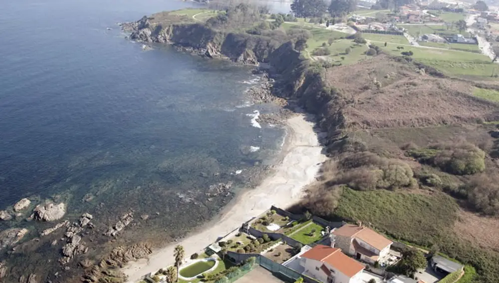Playa de Bastiagueiriño.