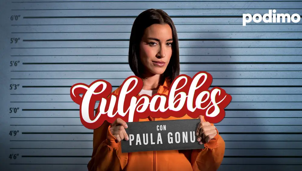 Paula Gonu presenta el pódcast "Culpables"