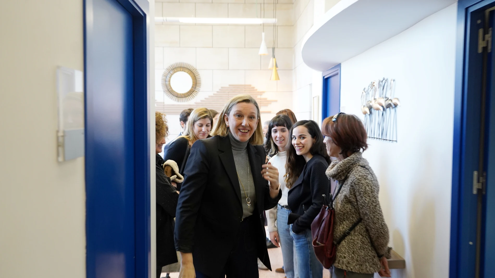 Isabel Blanco inaugura el centrode atención a víctimas de agresiones sexuales ‘Atiendo’ en Valladolid