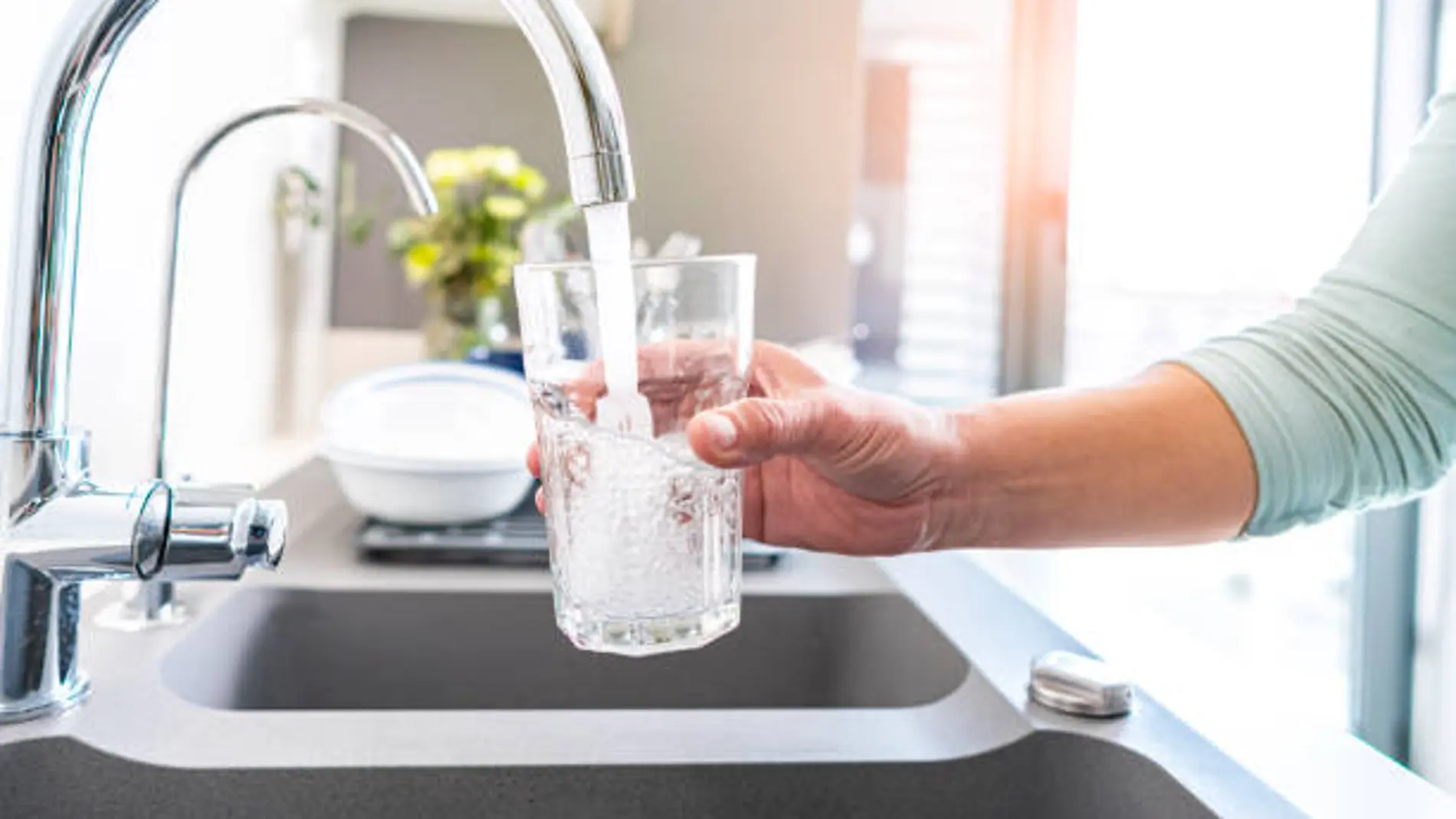 El agua del grifo lleva mucha cal que se acumula en la vajilla y en los electrodomésticos del hogar