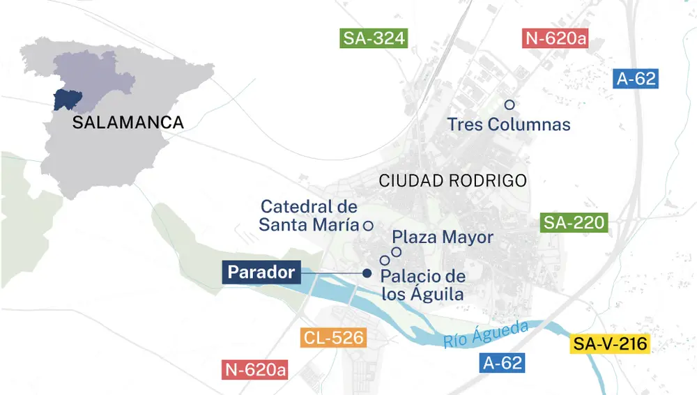 Localizador Ciudad Rodrigo