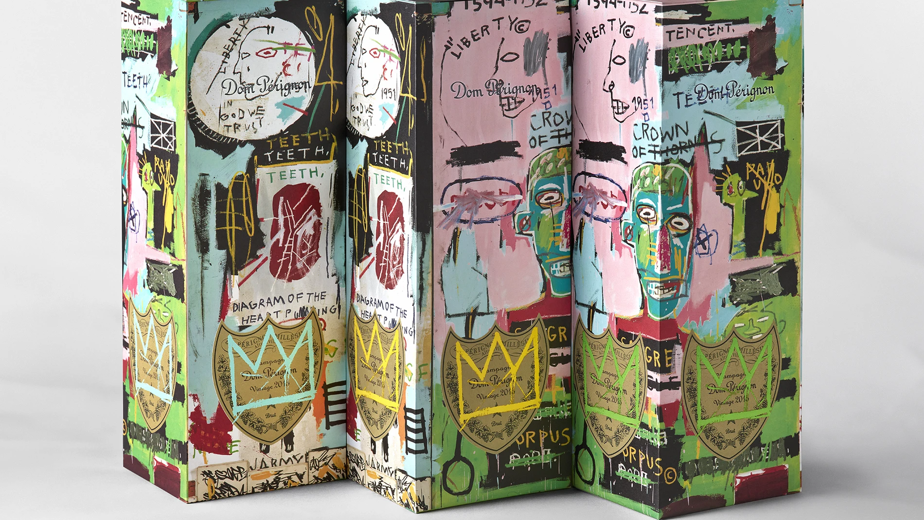 El tributo de Dom Pérignon a Jean-Michel Basquiat