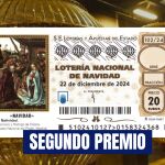 El segundo premio de la Lotería de Navidad 2024