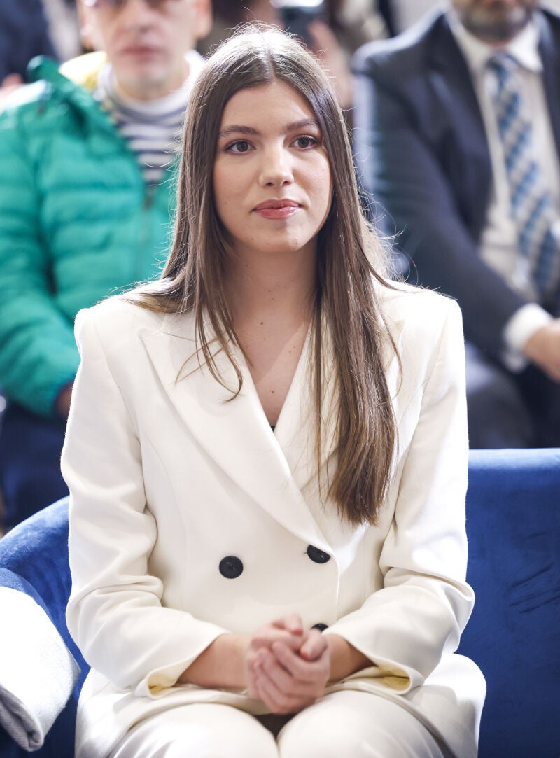 La infanta Sofía preside su primer acto en solitario en Madrid