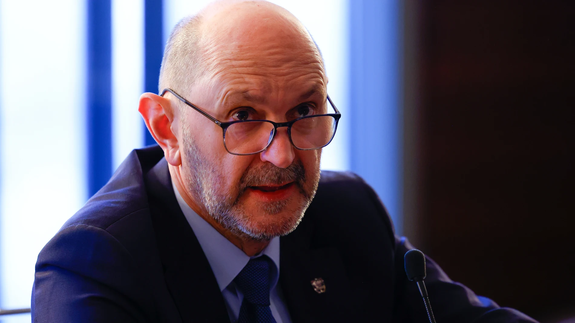 Rafael Louzán, presidente de la Real Federación Española de Fútbol