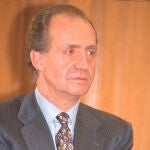 El rey Juan Carlos I de joven