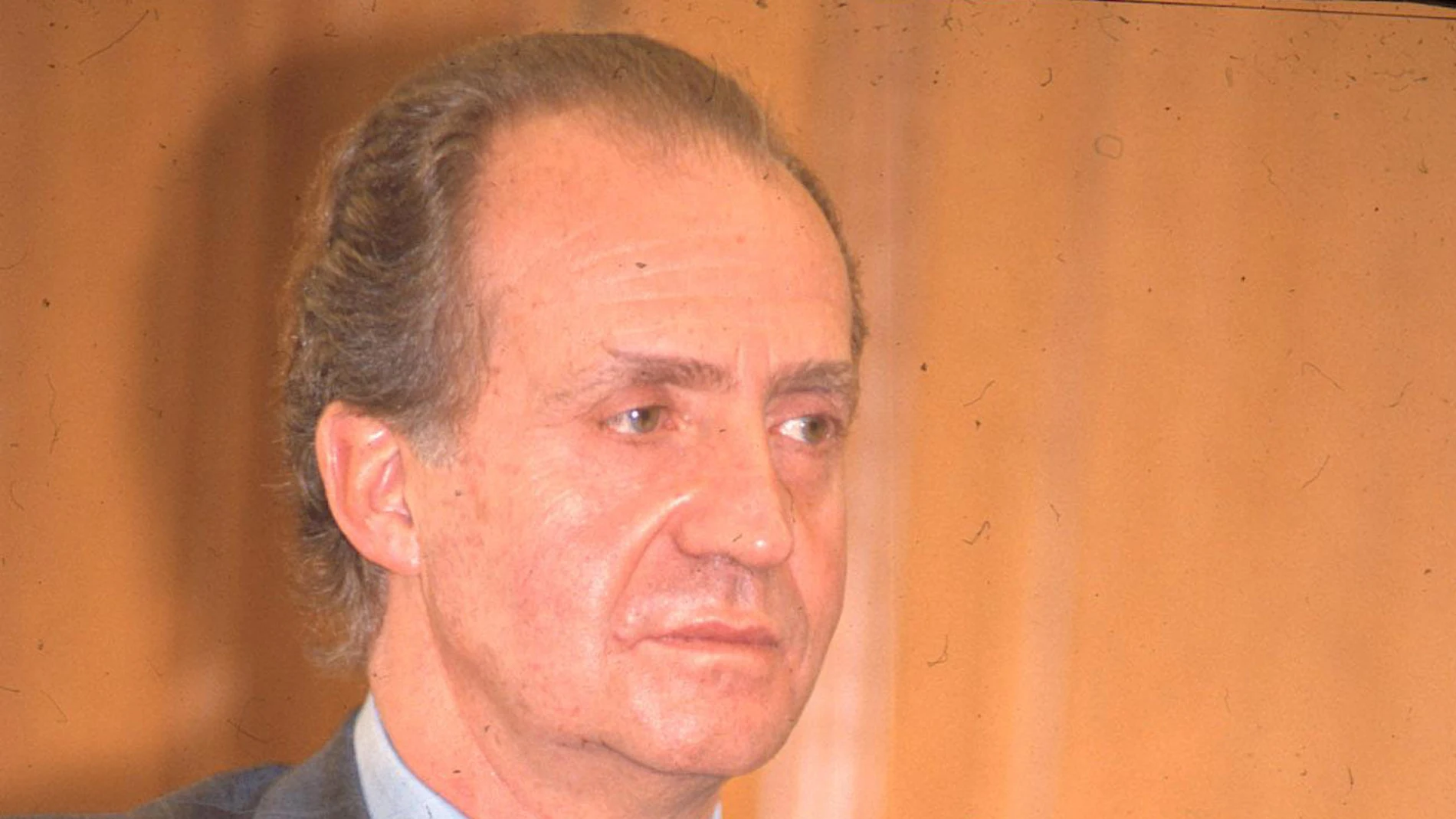 El rey Juan Carlos I de joven