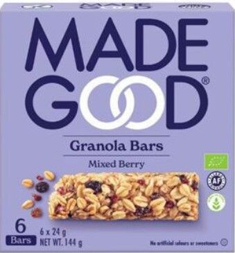Granola Bars Mixed Berry