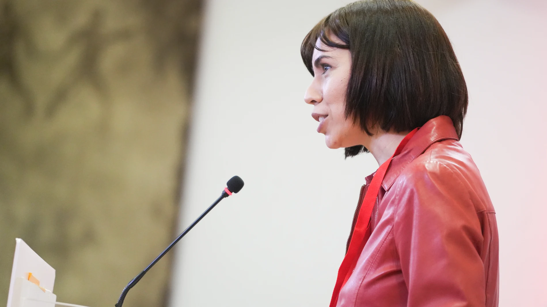 La secretaria general del PSPV-PSOE y ministra de Ciencia, Innovación y Universidades, Diana Morant, interviene durante el Comité Nacional del PSPV-PSOE, en la sede de UGT-PV, a 14 de diciembre de 2024, en Valencia, Comunidad Valenciana (España). 14 DICIEMBRE 2024;PSOE;PSPV;COMITÉ;REUNIÓN Jorge Gil / Europa Press 14/12/2024
