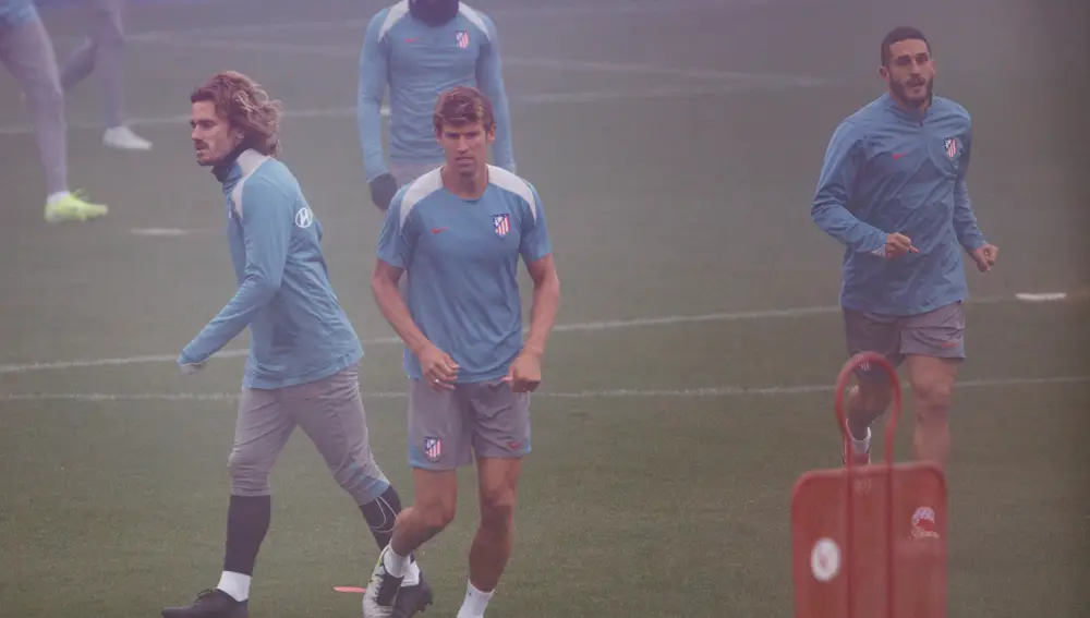 Entrenamiento del Atlético de Madrid
