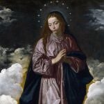 La Inmaculada Concepción, pintada por Velázquez hacia 1618 y conservada en la National Gallery