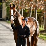 Cristina y "Fendi T", en Villa Equus