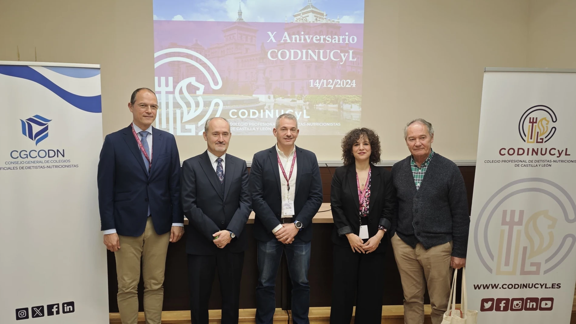 CODINUCyL celebra su 10º aniversario con una jornada de nutrición en Valladolid