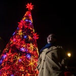 Diseñadores de las luces de Navidad de Madrid. La creación de Ulises Mérida en la Plaza de Ópera.