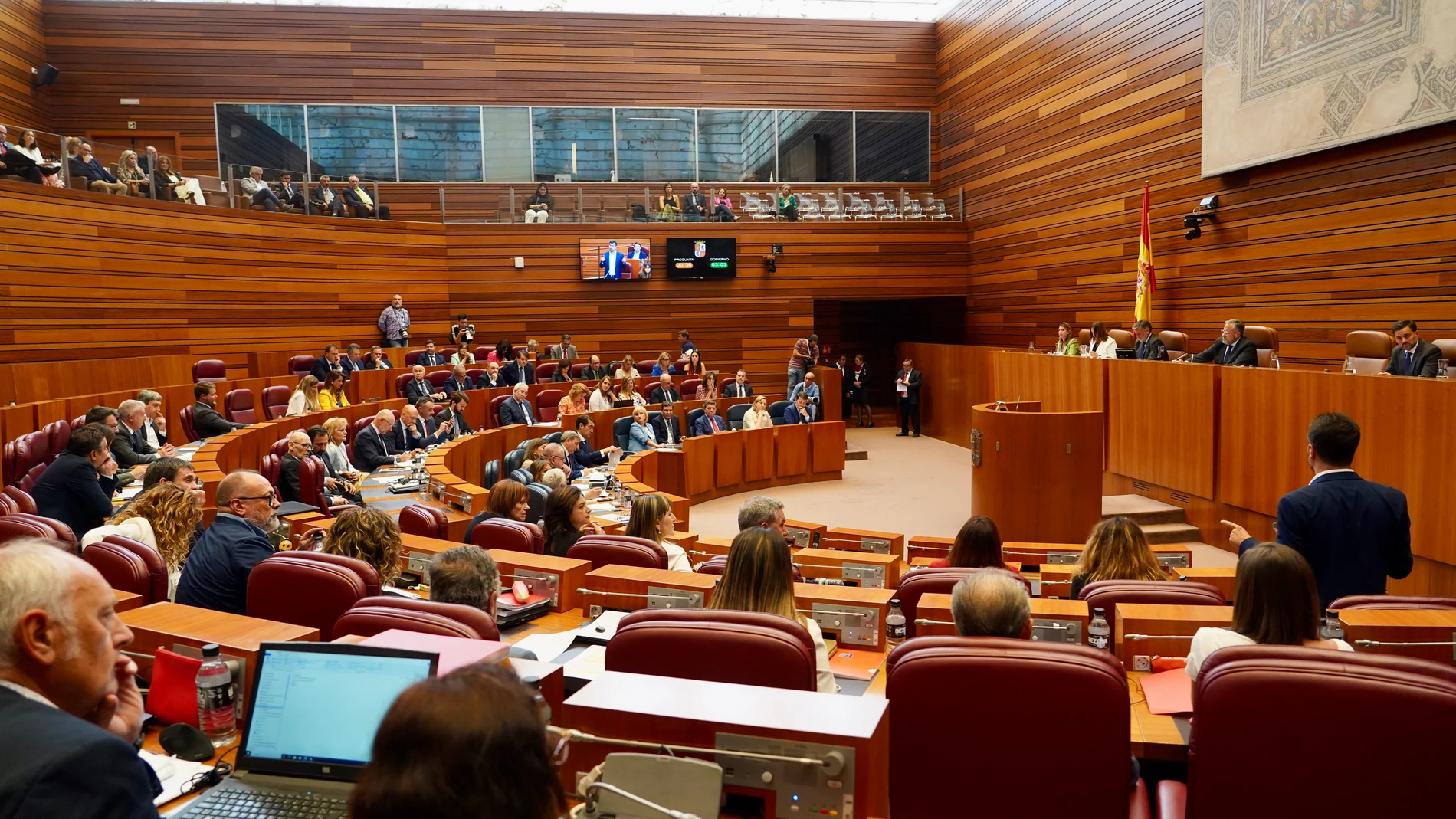 Último pleno en las Cortes de Castilla y León
