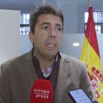 Carlos Mazón: “Hemos movilizado más de 1.051 millones de euros para la reconstrucción social y económica tras las riadas"